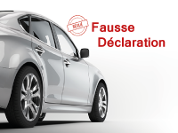 Assurance auto pour fausse déclaration